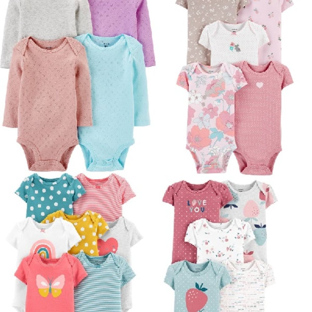 21-Bundled Pack of 24M Onesies - Carters
